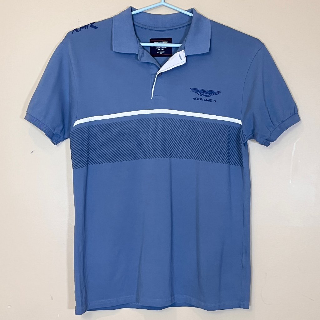 Aston Martin Racing By Hackett Polo Shirt - Men's Size Xxl